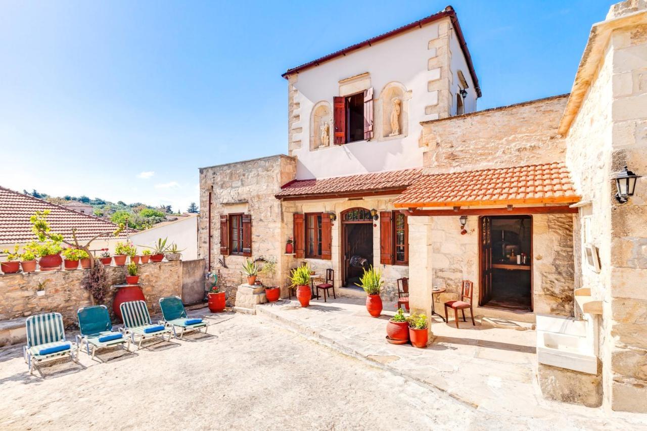 Traditional Home Vereniki With Heated Pool - By Apokoronas Villas Gavalochori Dış mekan fotoğraf